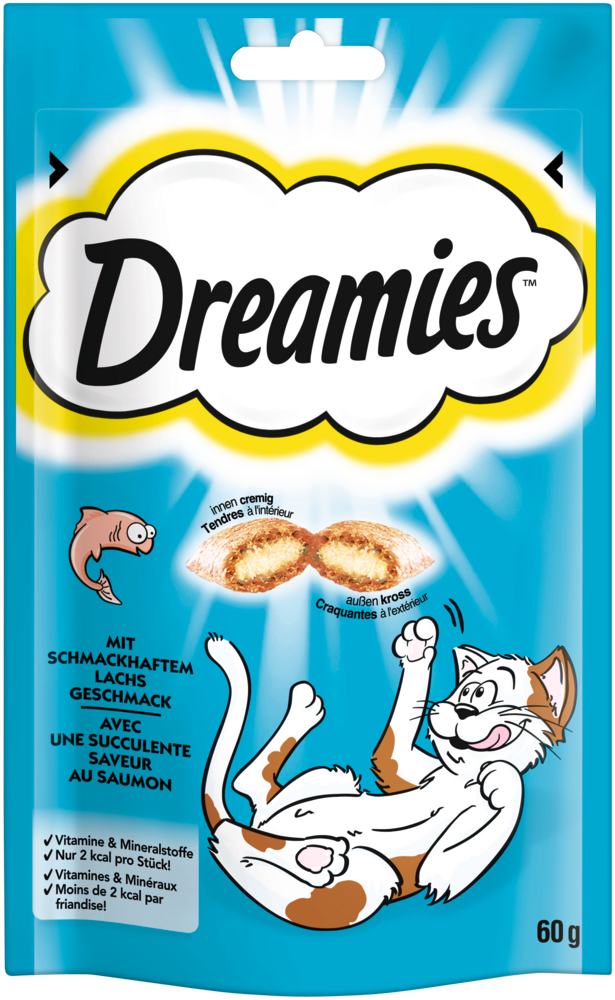 Produktbild für Dreamies Lachs 60g