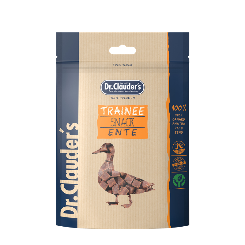 Produktbild für Dr. Clauder´s Dog Snack Trainee Entenfleisch 80g 