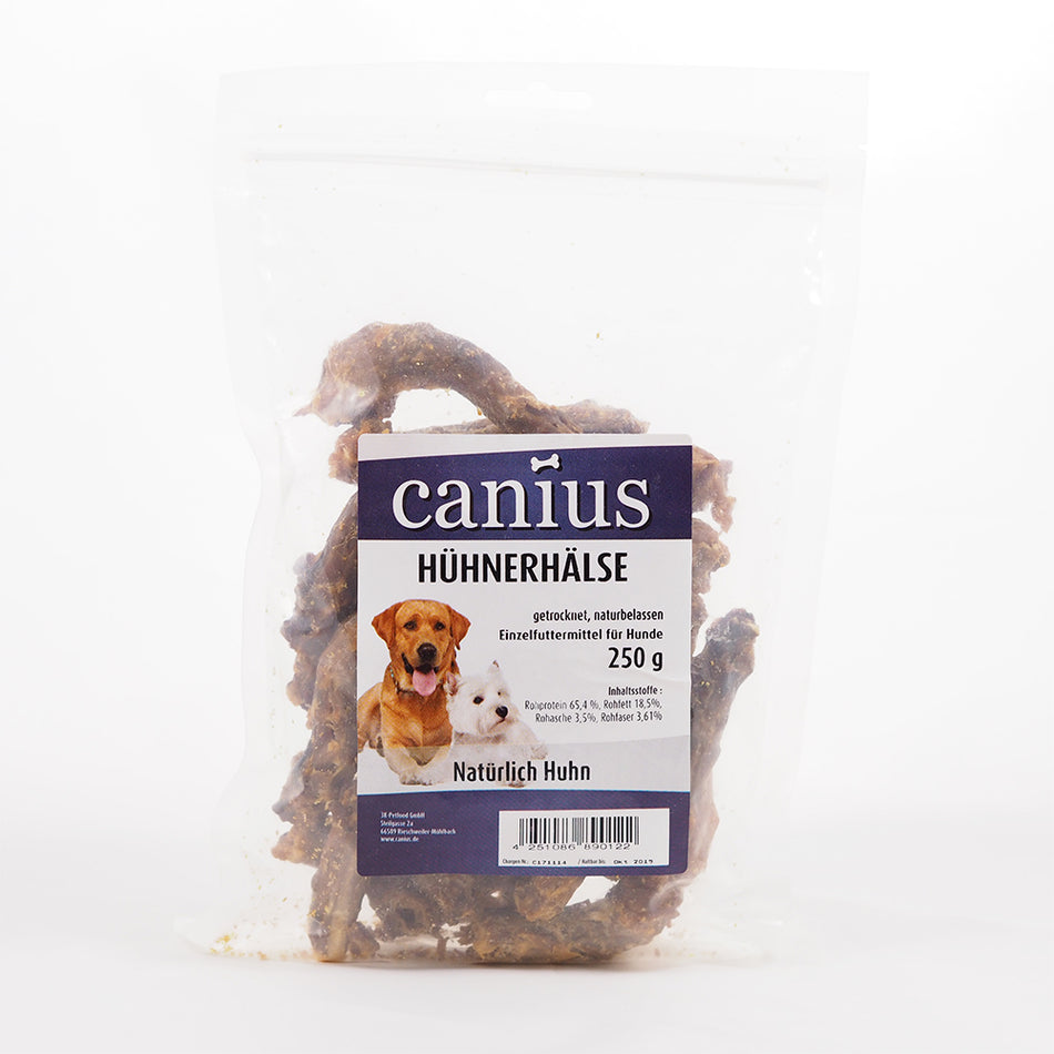Produktbild für Canius EU Hühnerhälse 250g