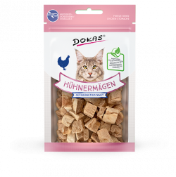 Produktbild für Dokas Cat Snack Hühnermägen gefriergetr 12g 